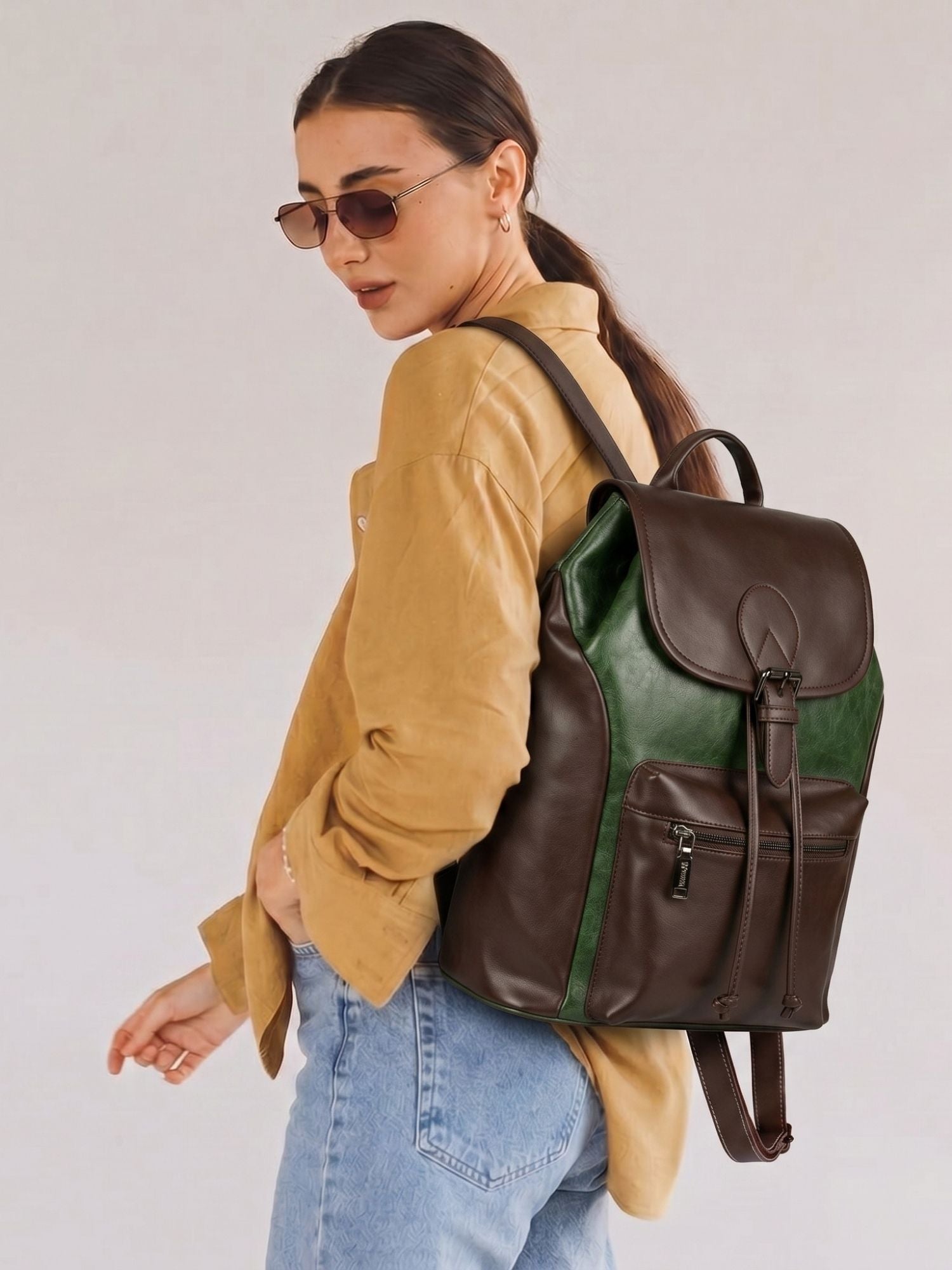 Timeless Venelle Backpack - Olive Green