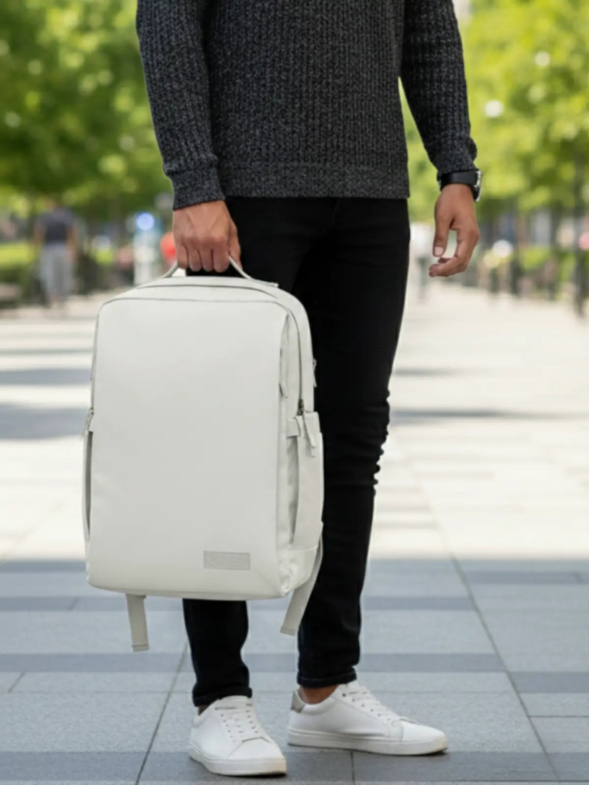 Everyday Essentials Travel Laptop Backpack - Grey