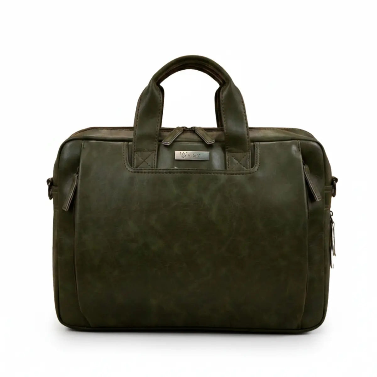 Timeless Urban Laptop Messenger Briefcase Bag - Olive Green