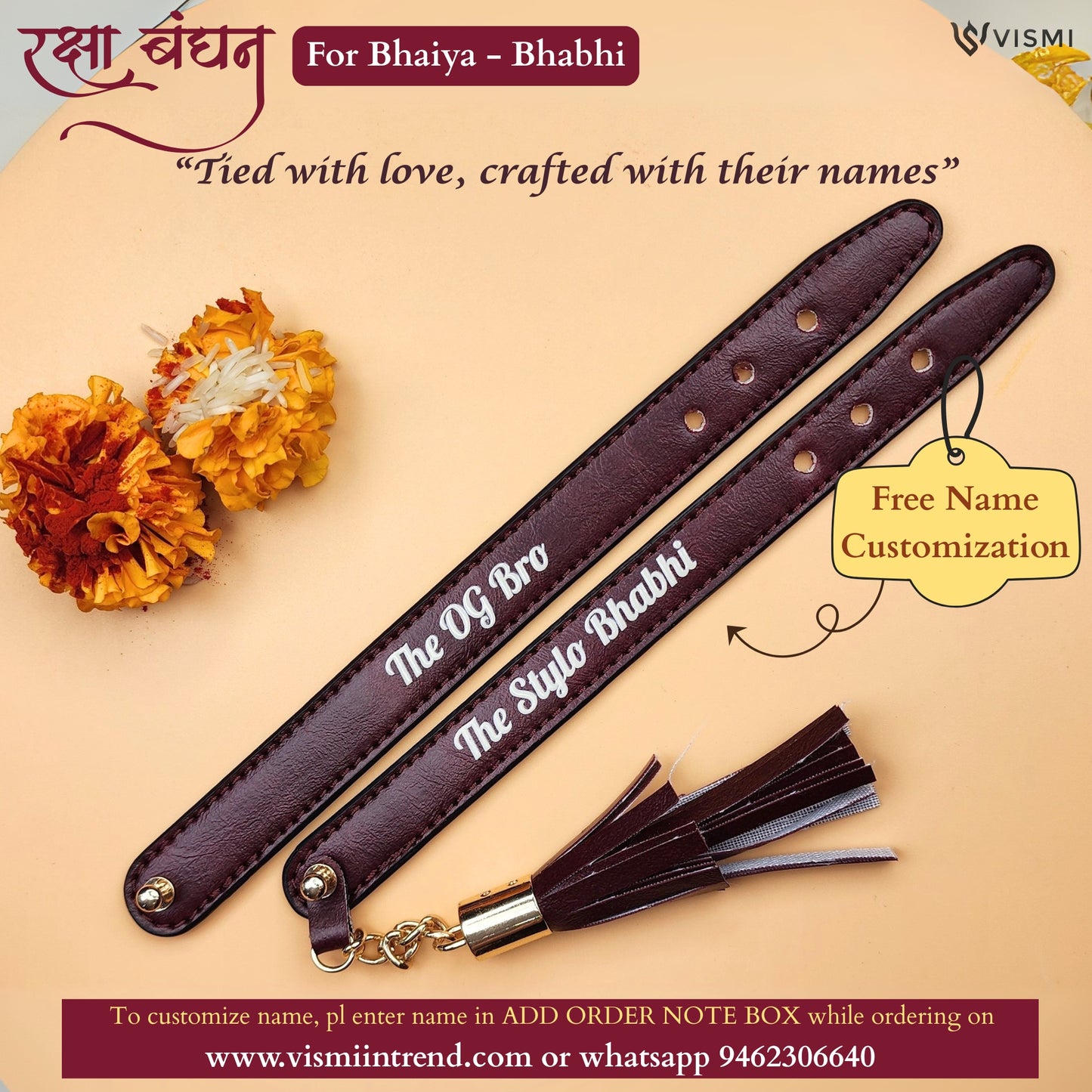 Customized Rakhi