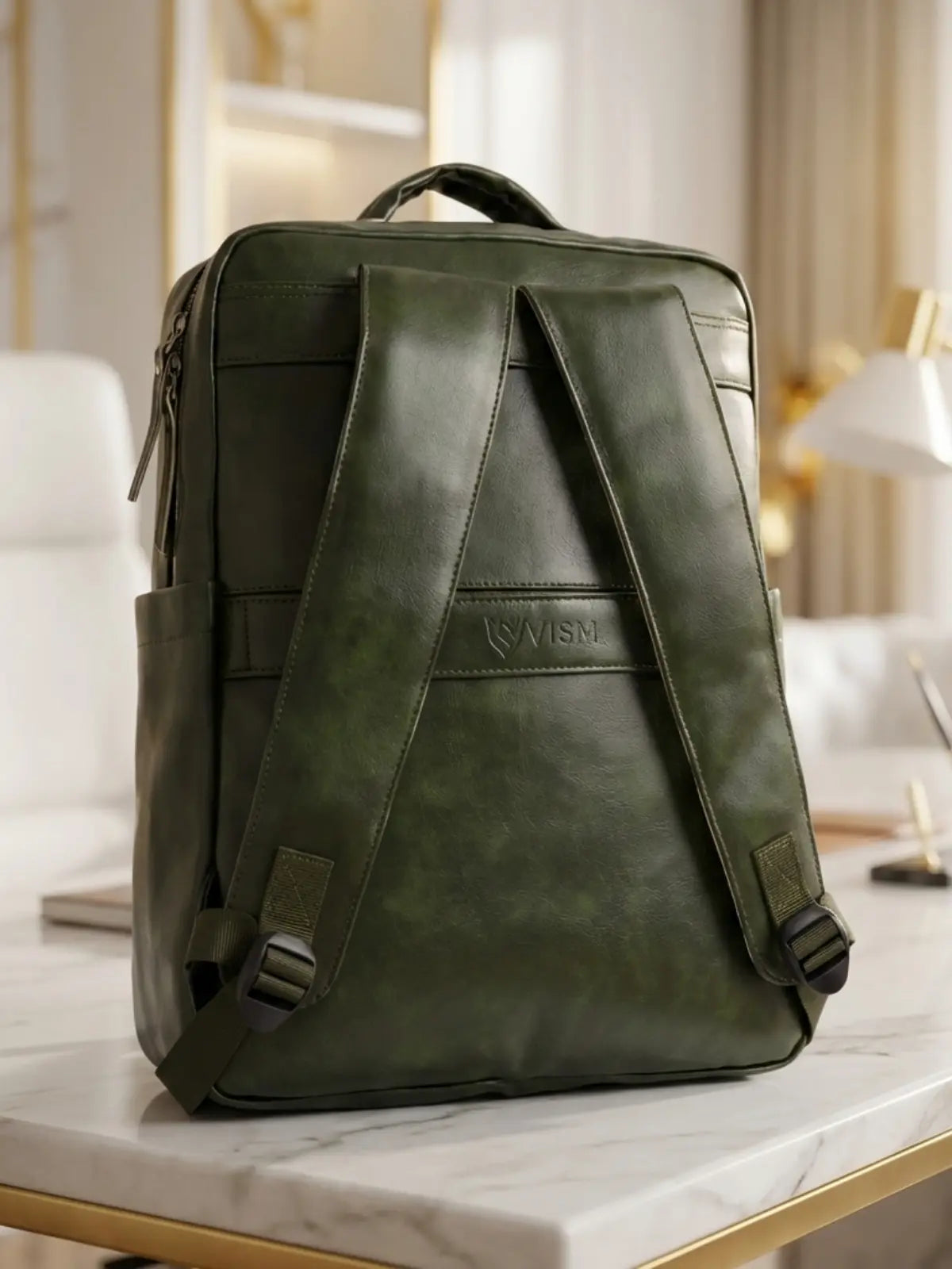 Timeless Voyager Laptop Backpack - Olive Green