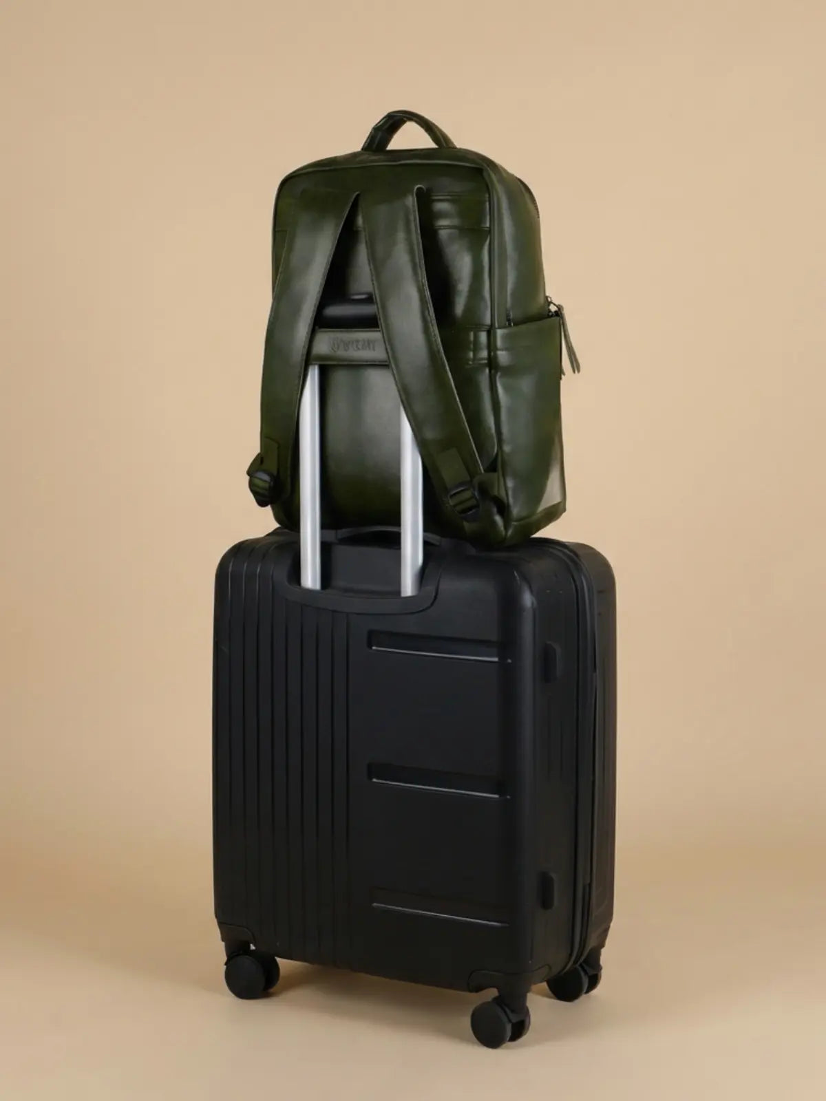 Timeless Voyager Laptop Backpack - Olive Green