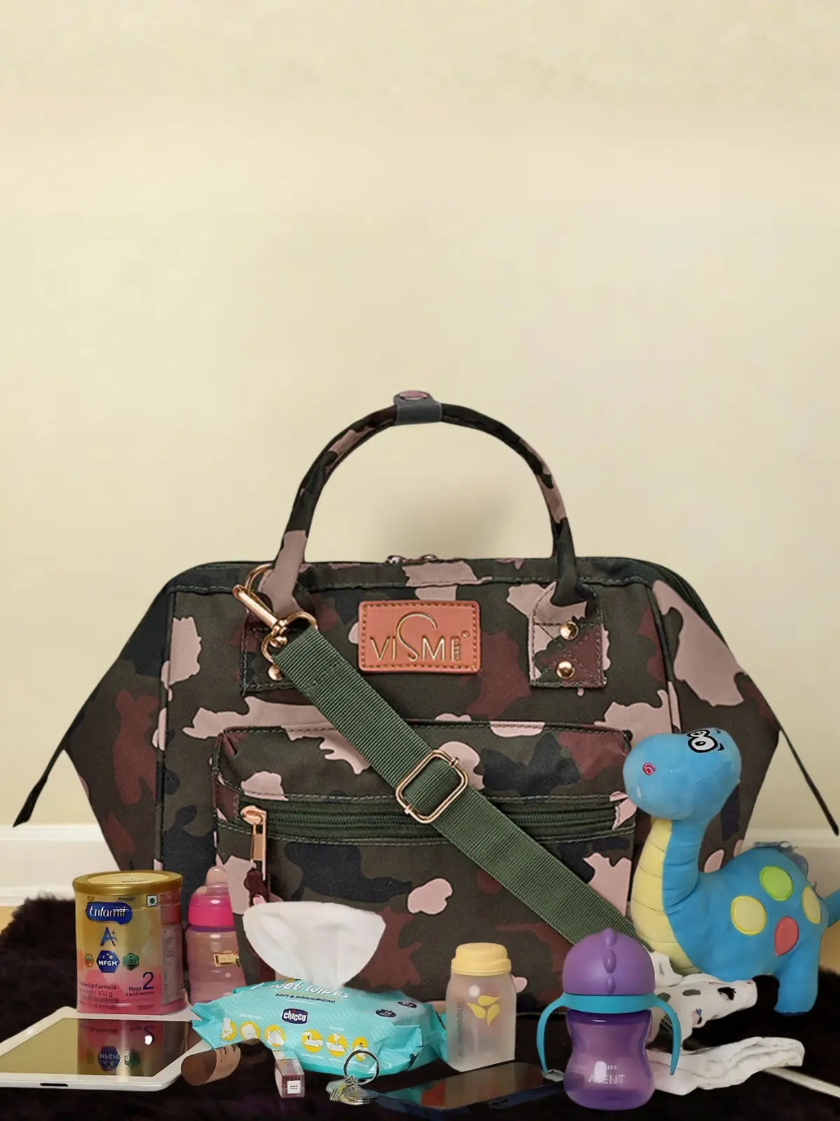 Itsy Bitsy Mini Diaper Bag - Green