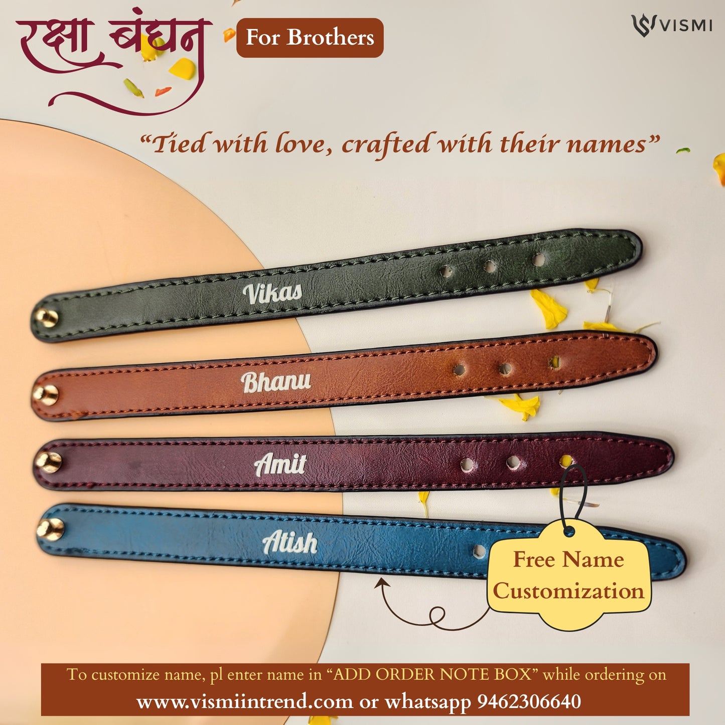 Customized Rakhi