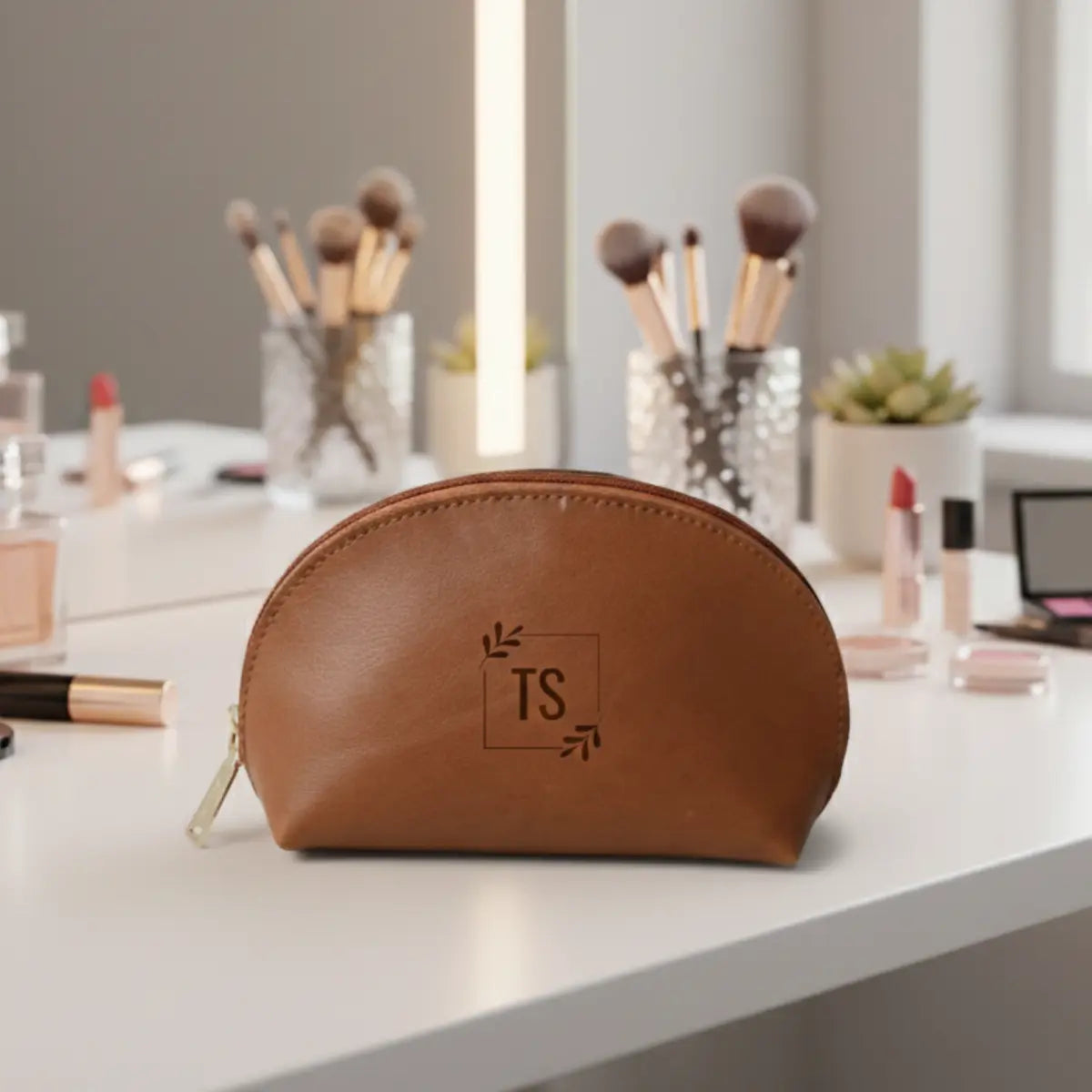 Formé Luna Travel Pouch - Tan