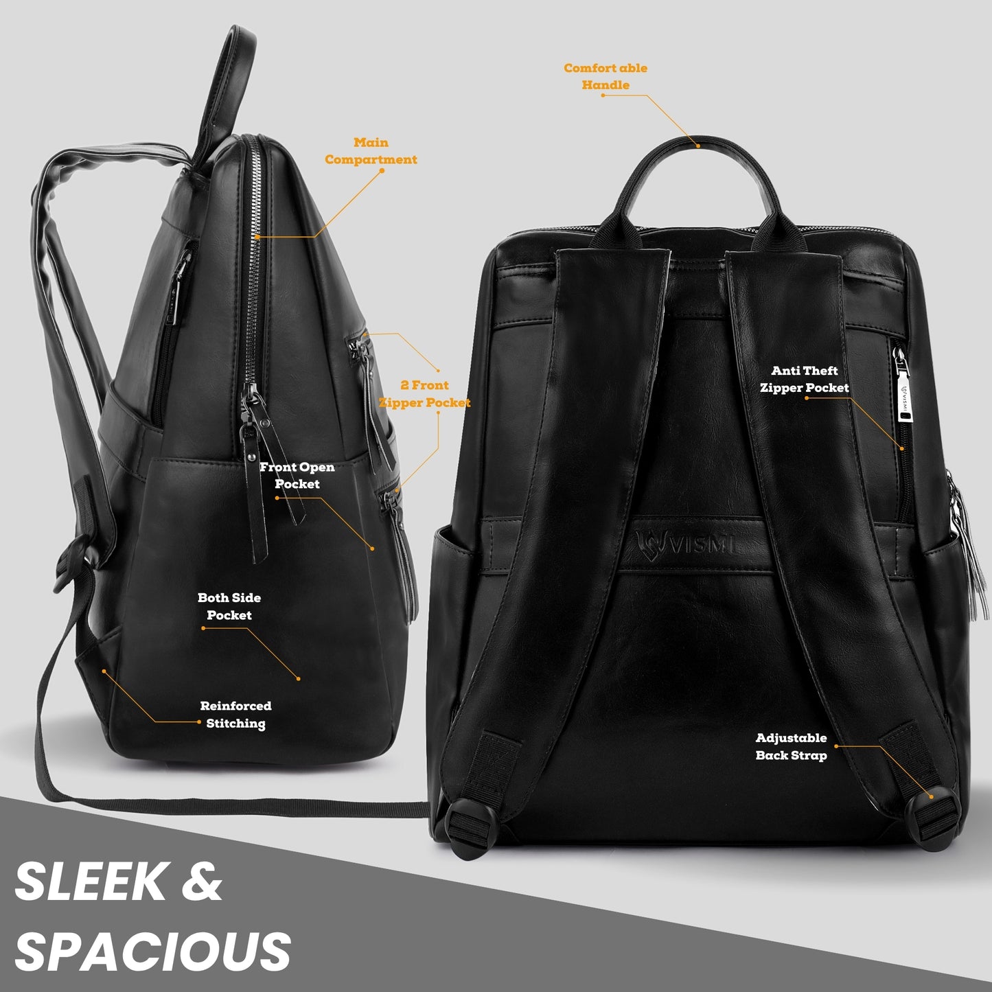 Timeless ProGear Laptop Backpack - Black