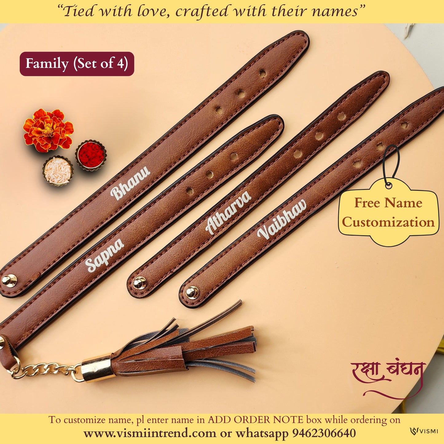 Customized Rakhi