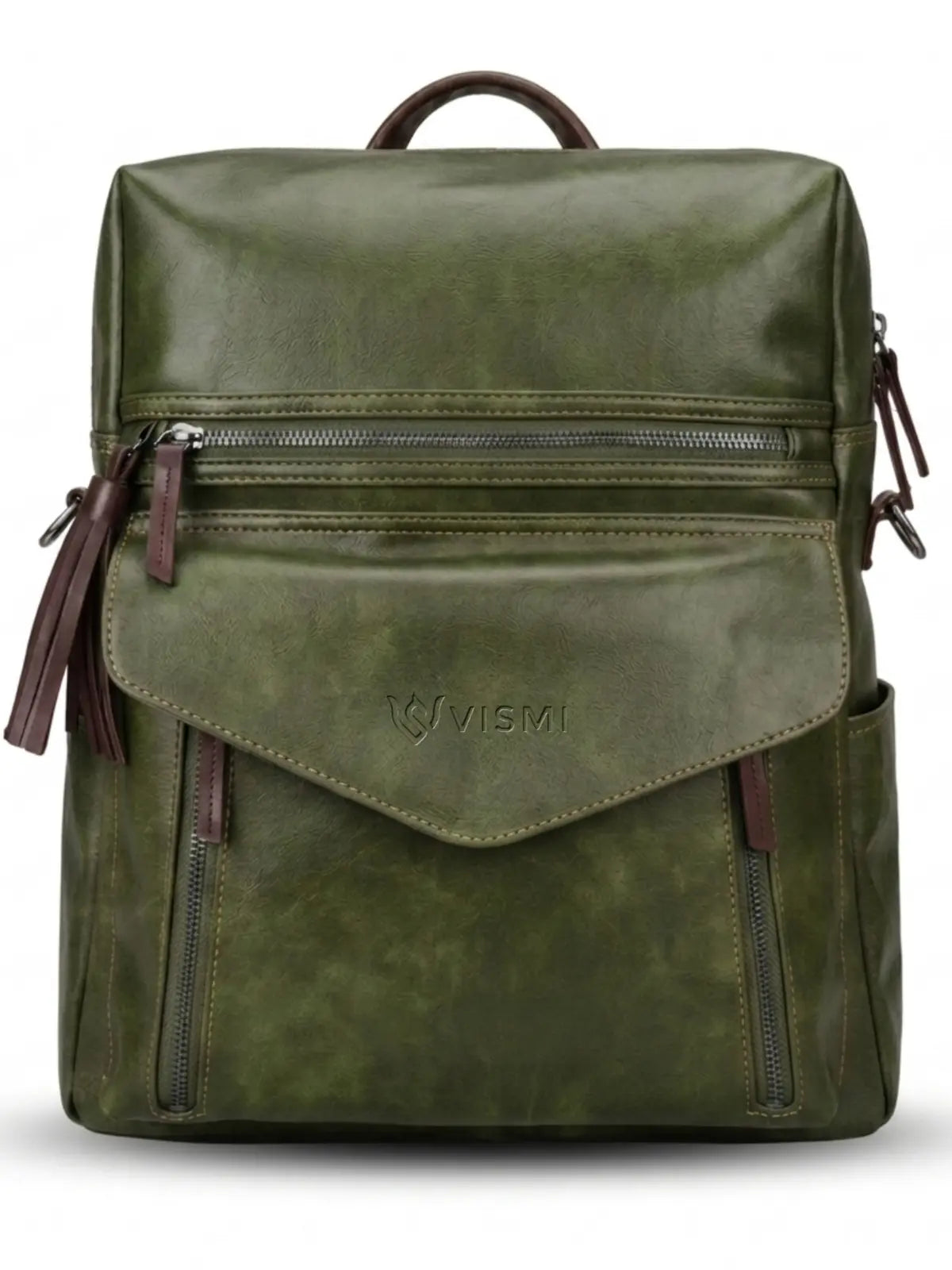 Timeless Shine Women Backpack - Green