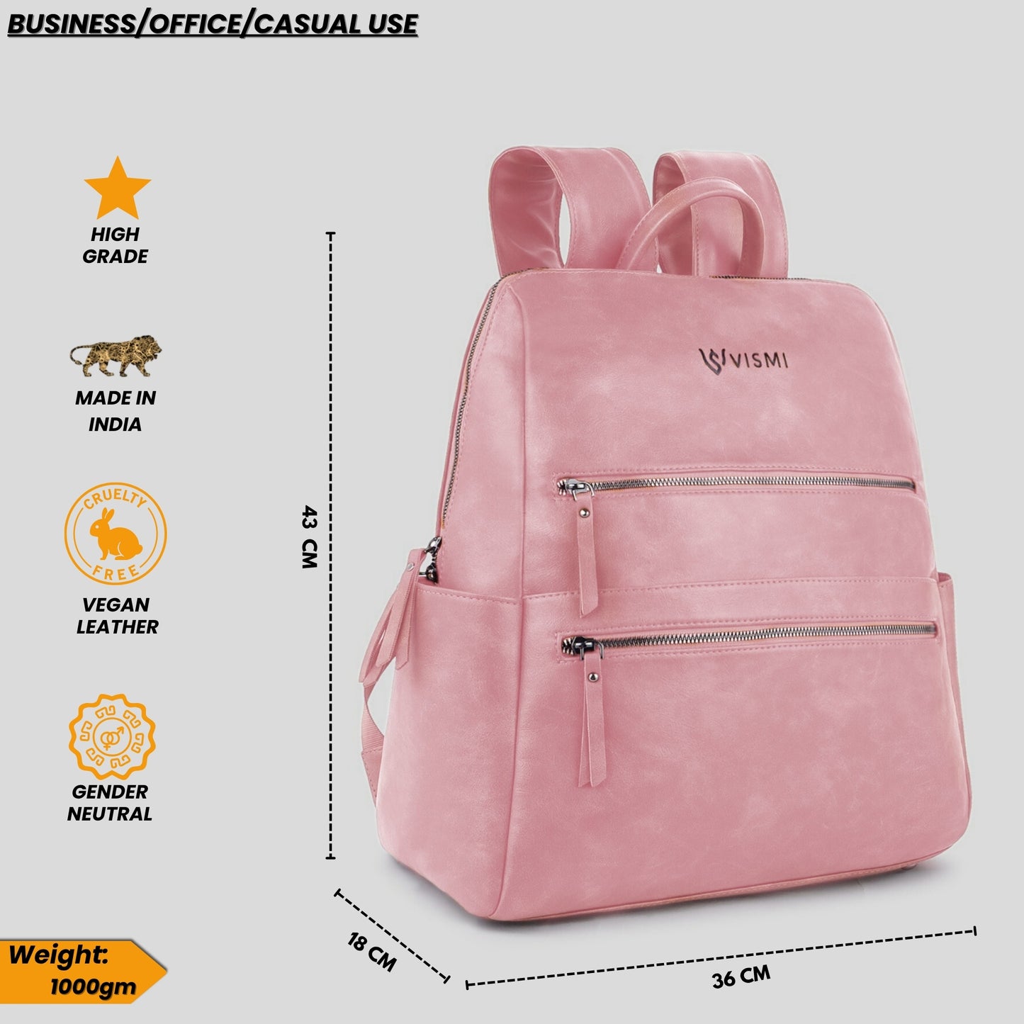 Timeless ProGear Laptop Backpack - Blush Pink