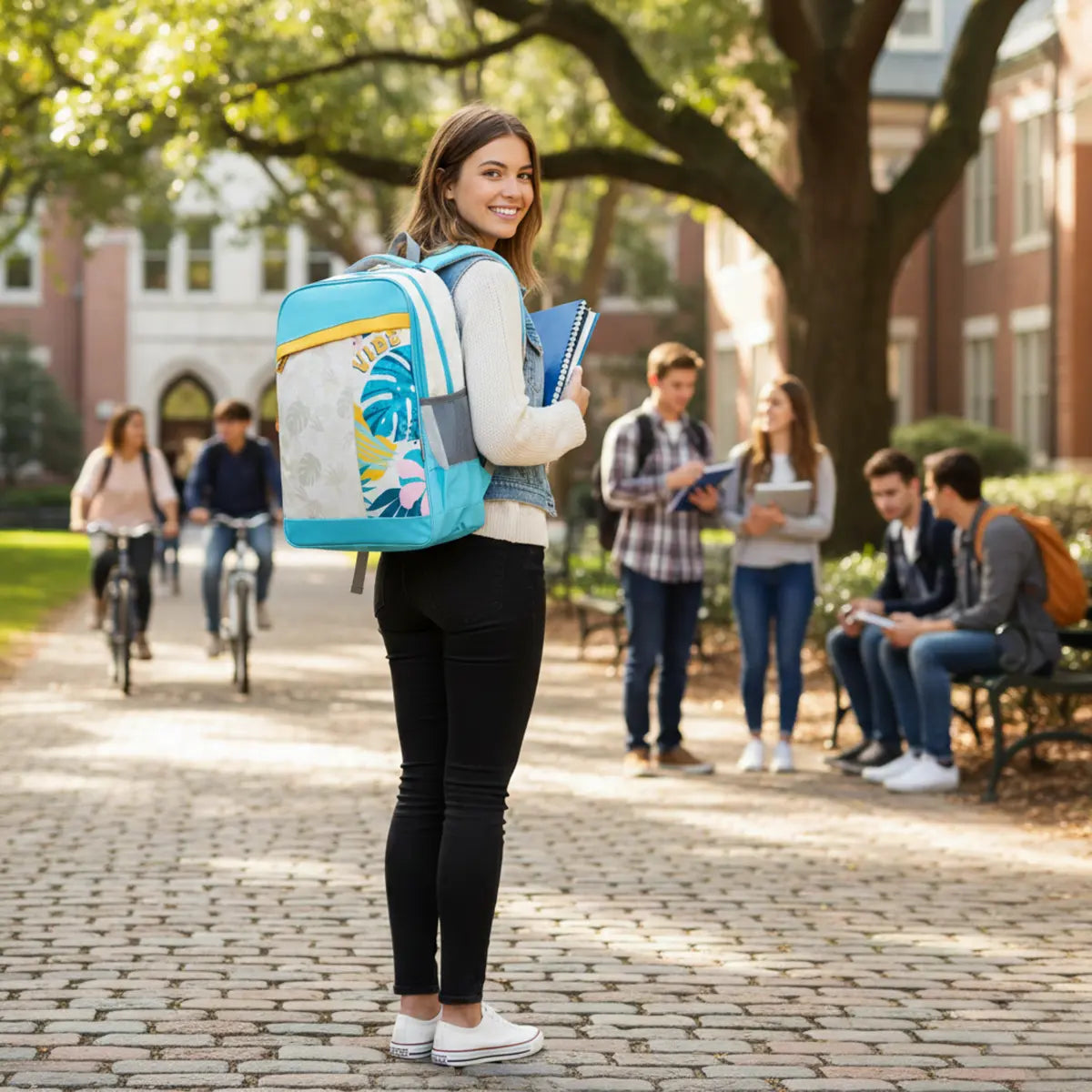Everyday Essentials High School Bag - Vibes