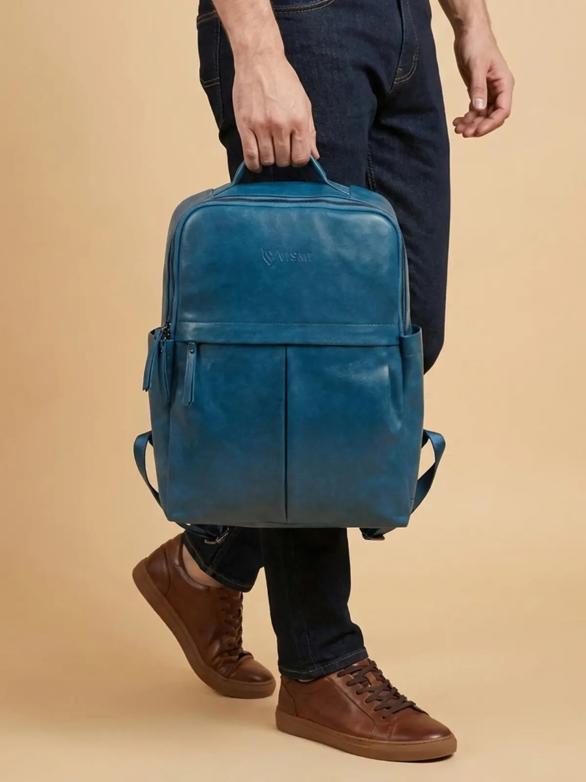 Timeless Voyager Laptop Backpack - Teal Blue