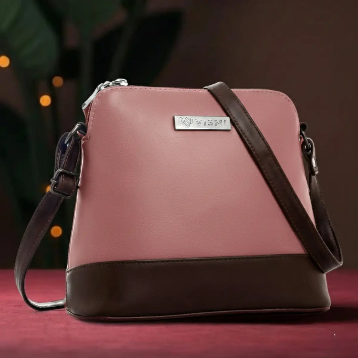 Timeless Luxe Women's Sling Bag - Blush Pink