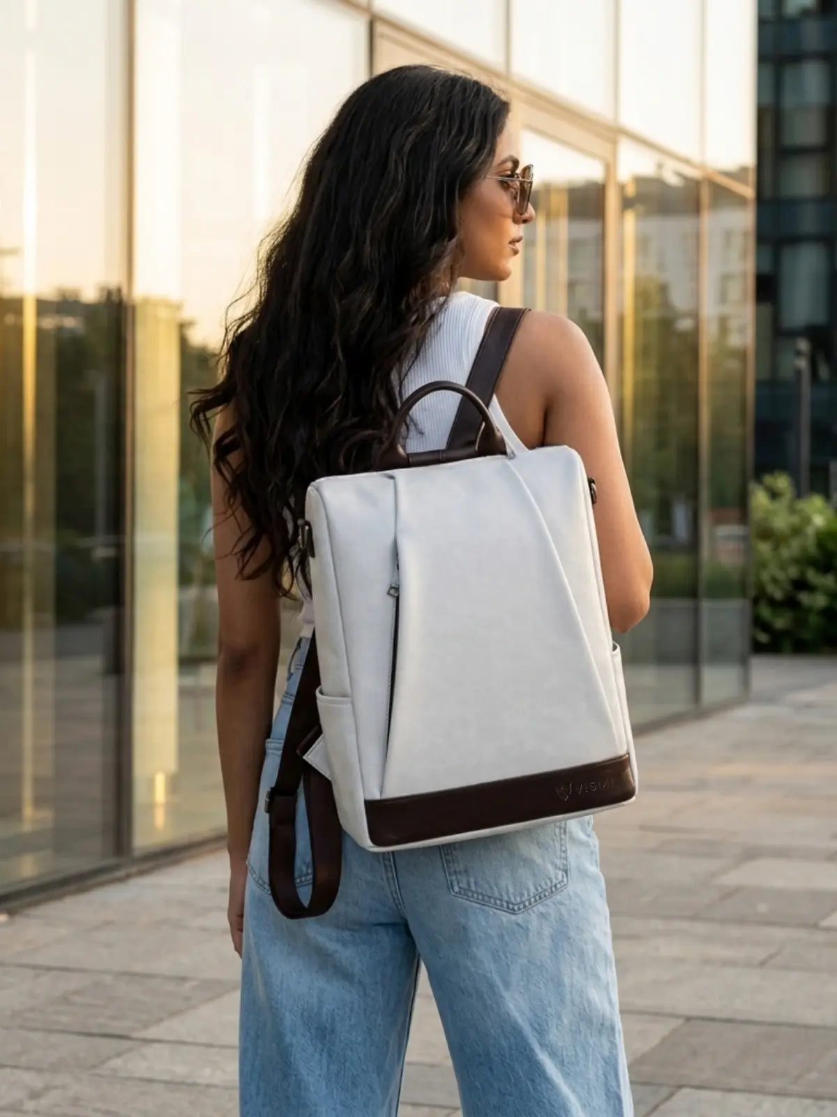 Timeless Kiara Women Backpack Handbag - Grey