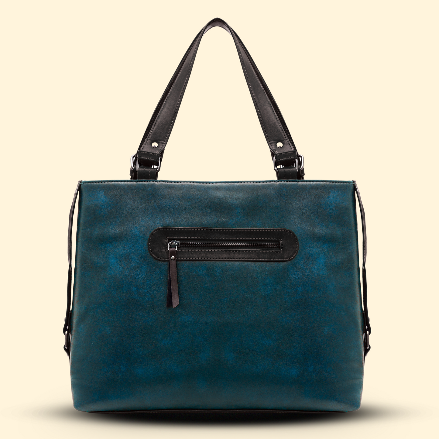 Timeless Classic Work Tote Bag - Teal blue