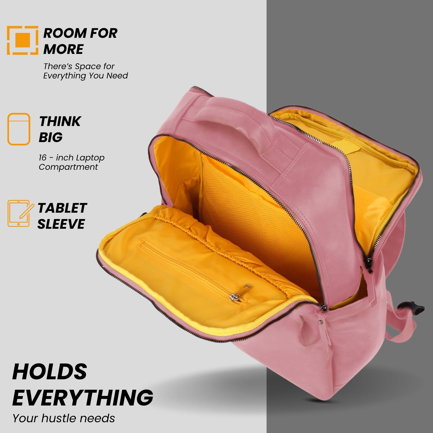 Timeless Voyager Laptop Backpack - Blush Pink
