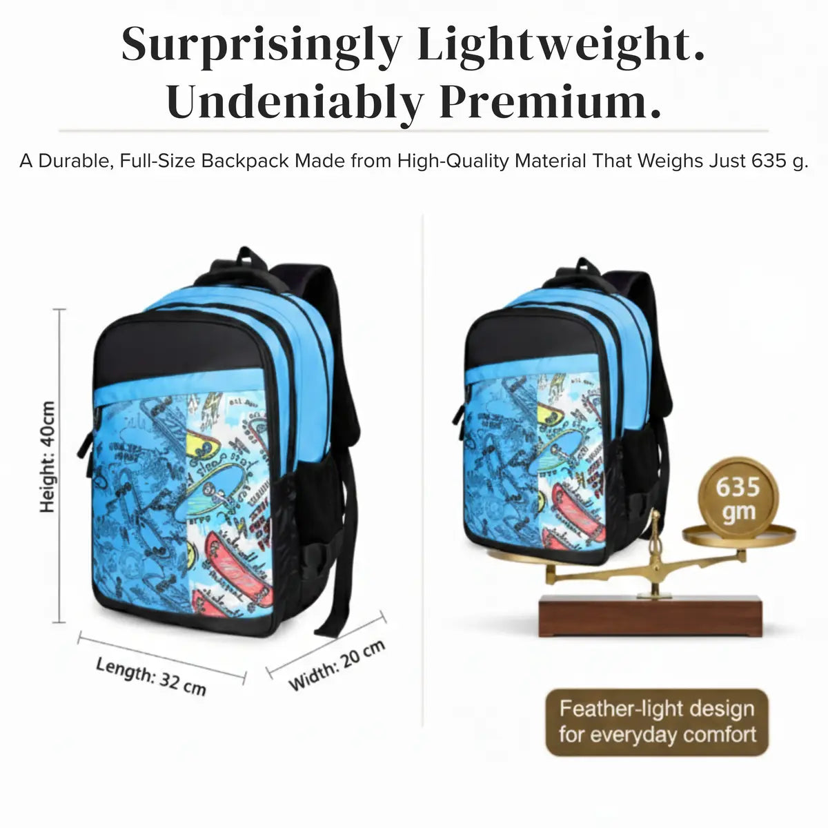 Everyday Essentials High School Bag - Skates