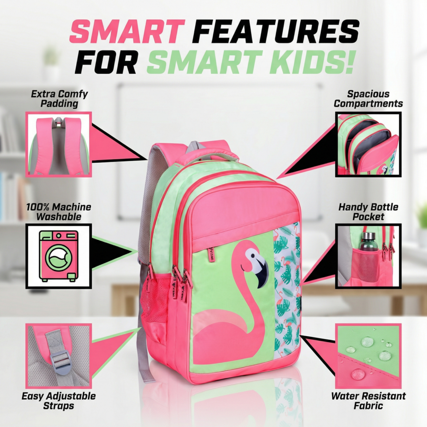 Everyday Essentials High School Bag - Tropical