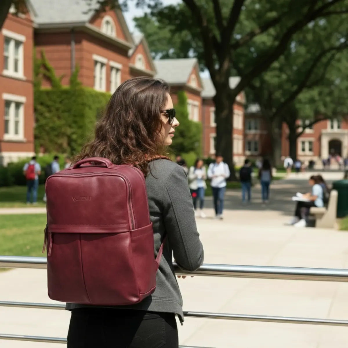 Timeless Voyager Laptop Backpack - Wine