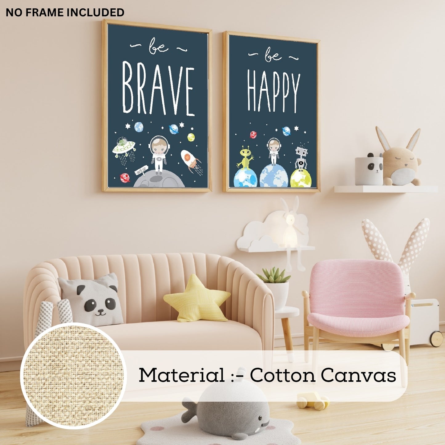 Be Happy, Be Brave, Be You – Poster Set
