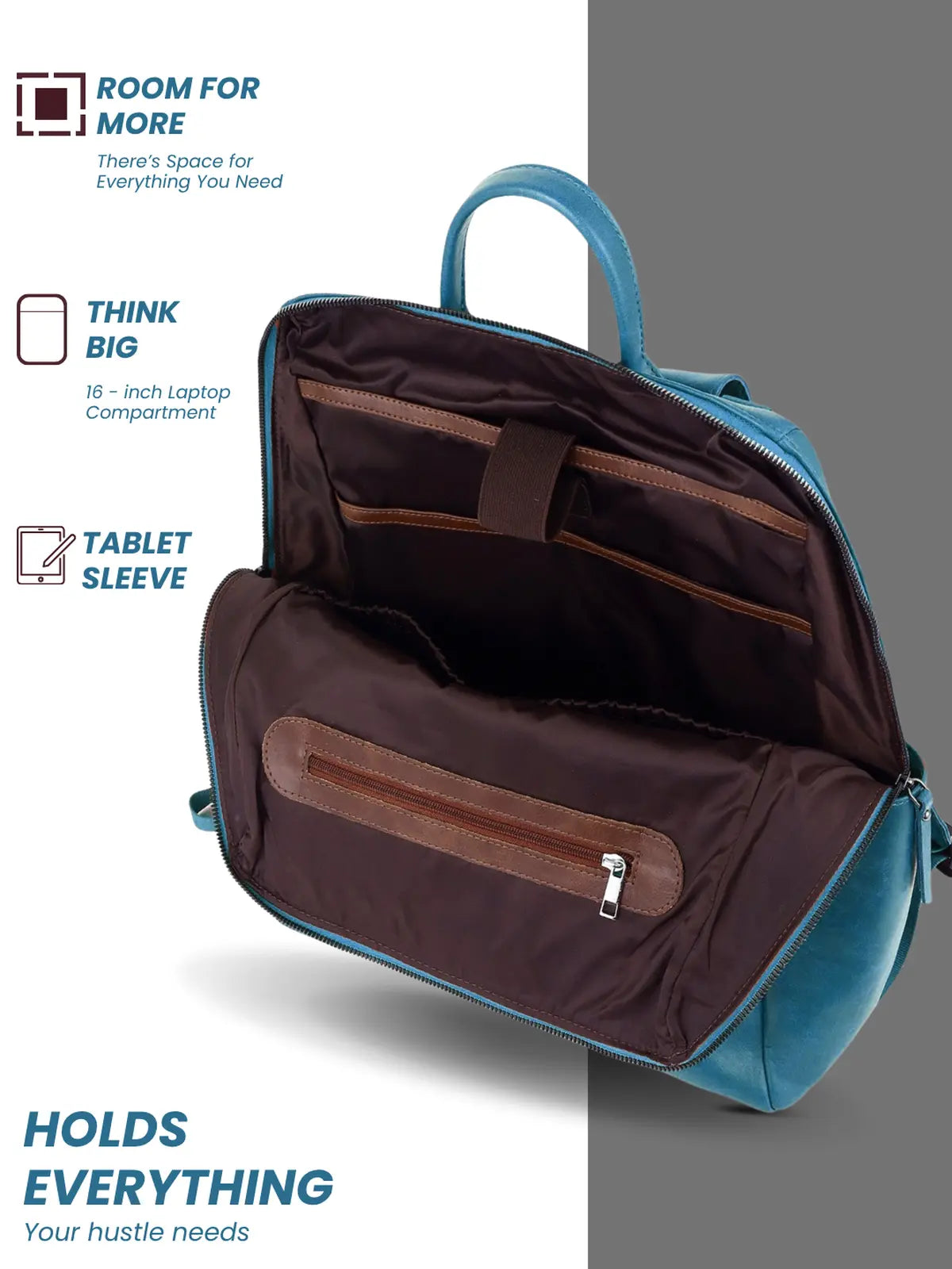 Timeless ProGear Laptop Backpack - Teal Blue