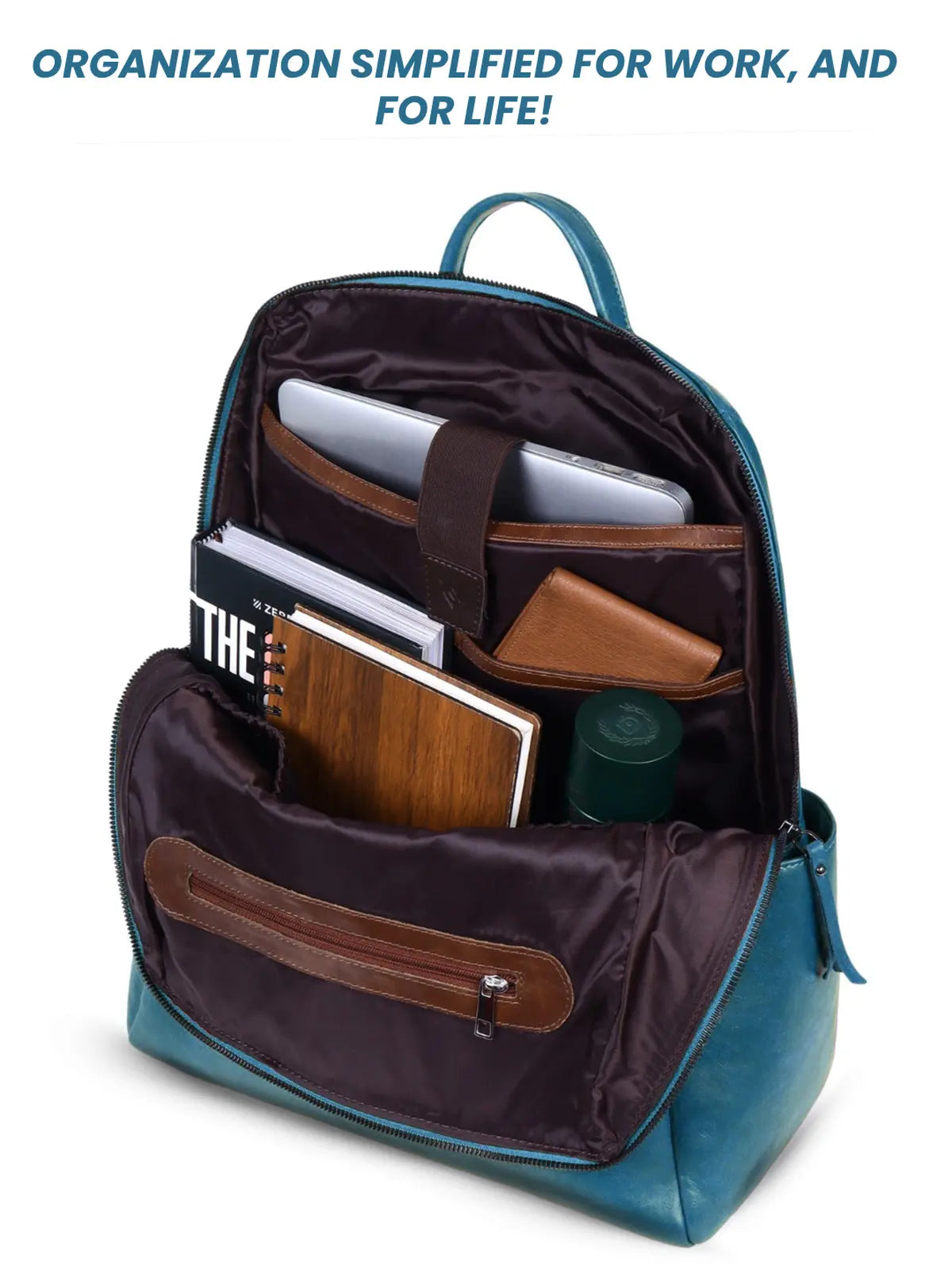 Timeless ProGear Laptop Backpack - Teal Blue
