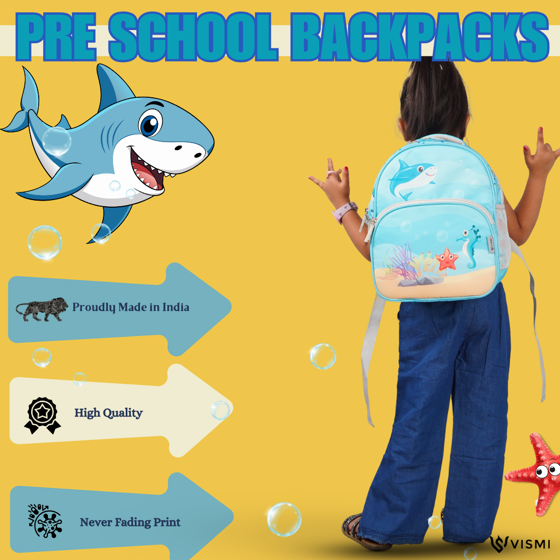 Everyday Essentials Pre School Bag - Baby Shark