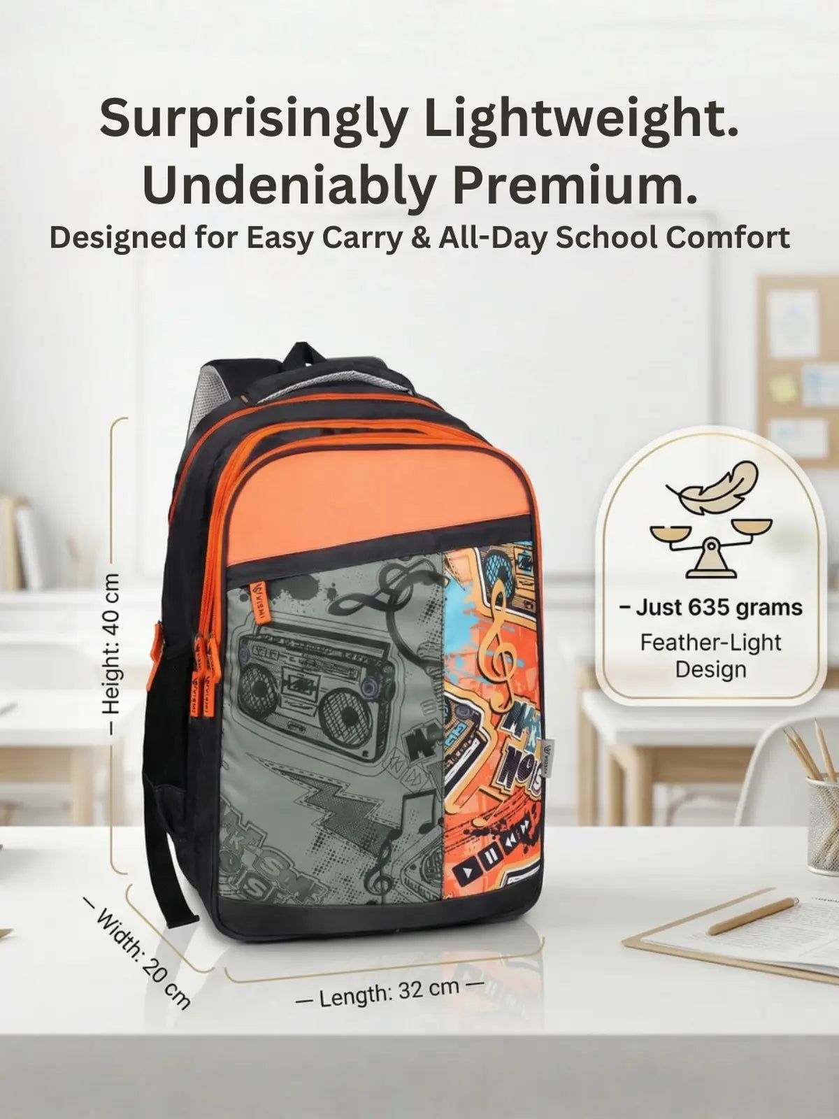 Everyday Essentials High School Bag - Groove