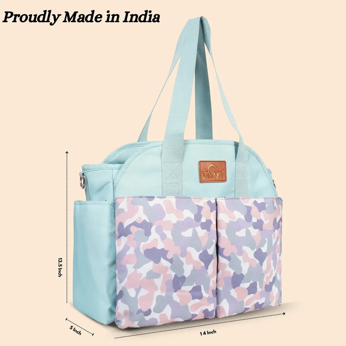 Cuddle Carry Tote Diaper Bag - Turquoise