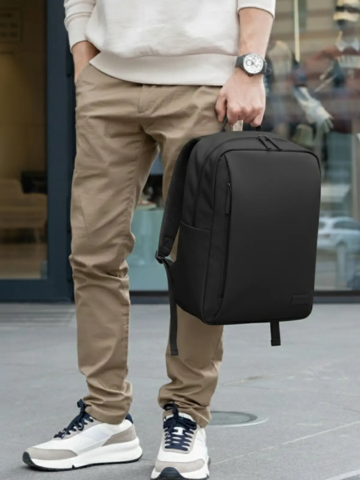 Everyday Essentials Travel Laptop Backpack - Black