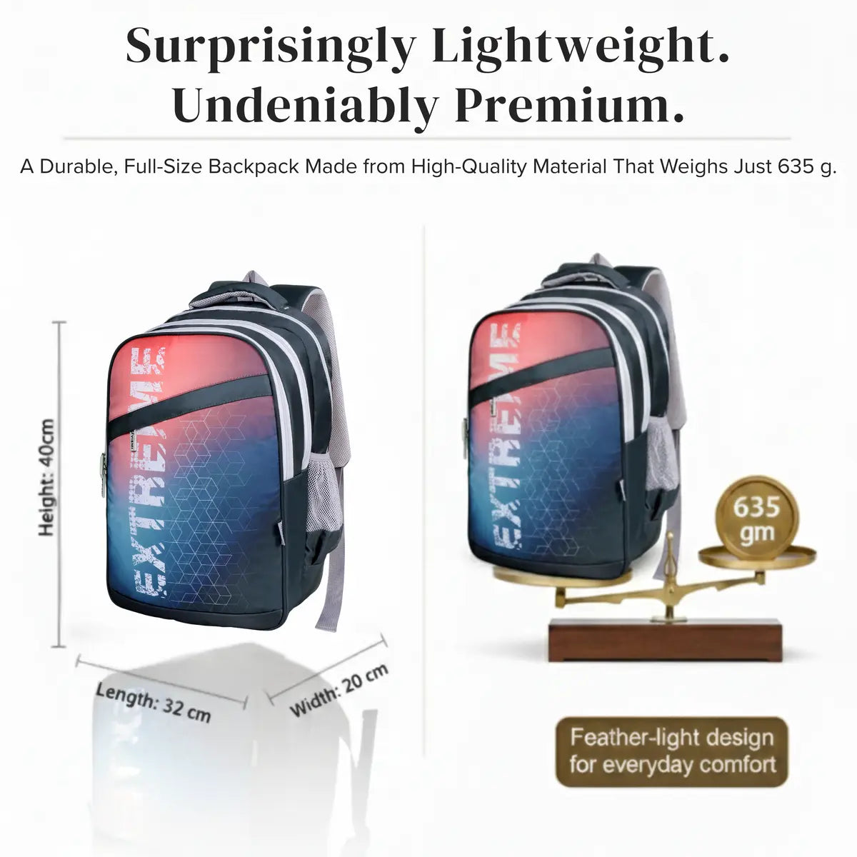 Everyday Essentials High School Bag - Extreme