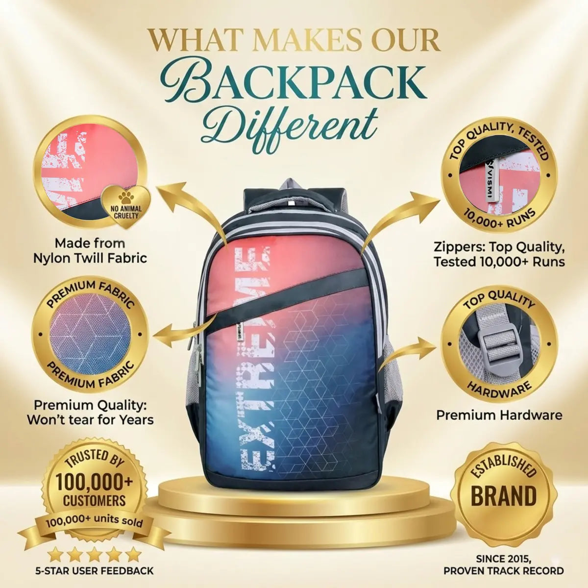 Everyday Essentials High School Bag - Extreme