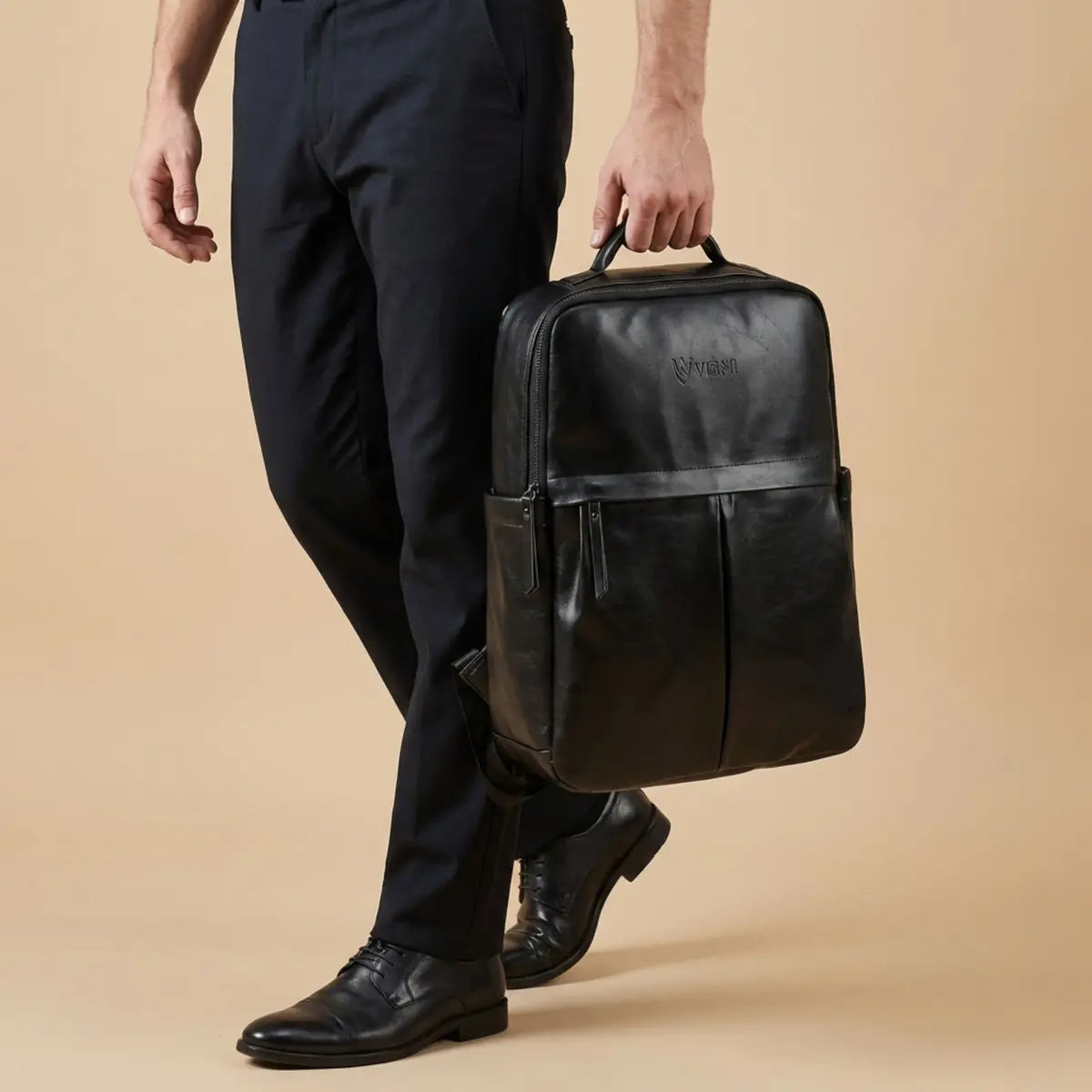 Timeless Voyager Laptop Backpack - Black