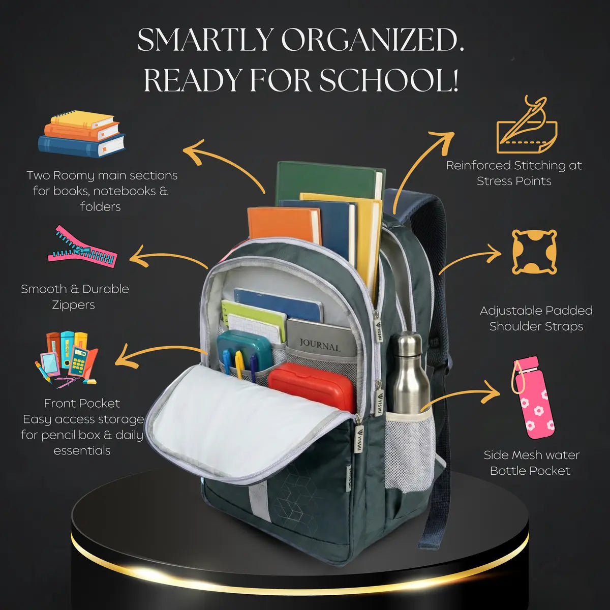 Everyday Essentials High School Bag - Extreme