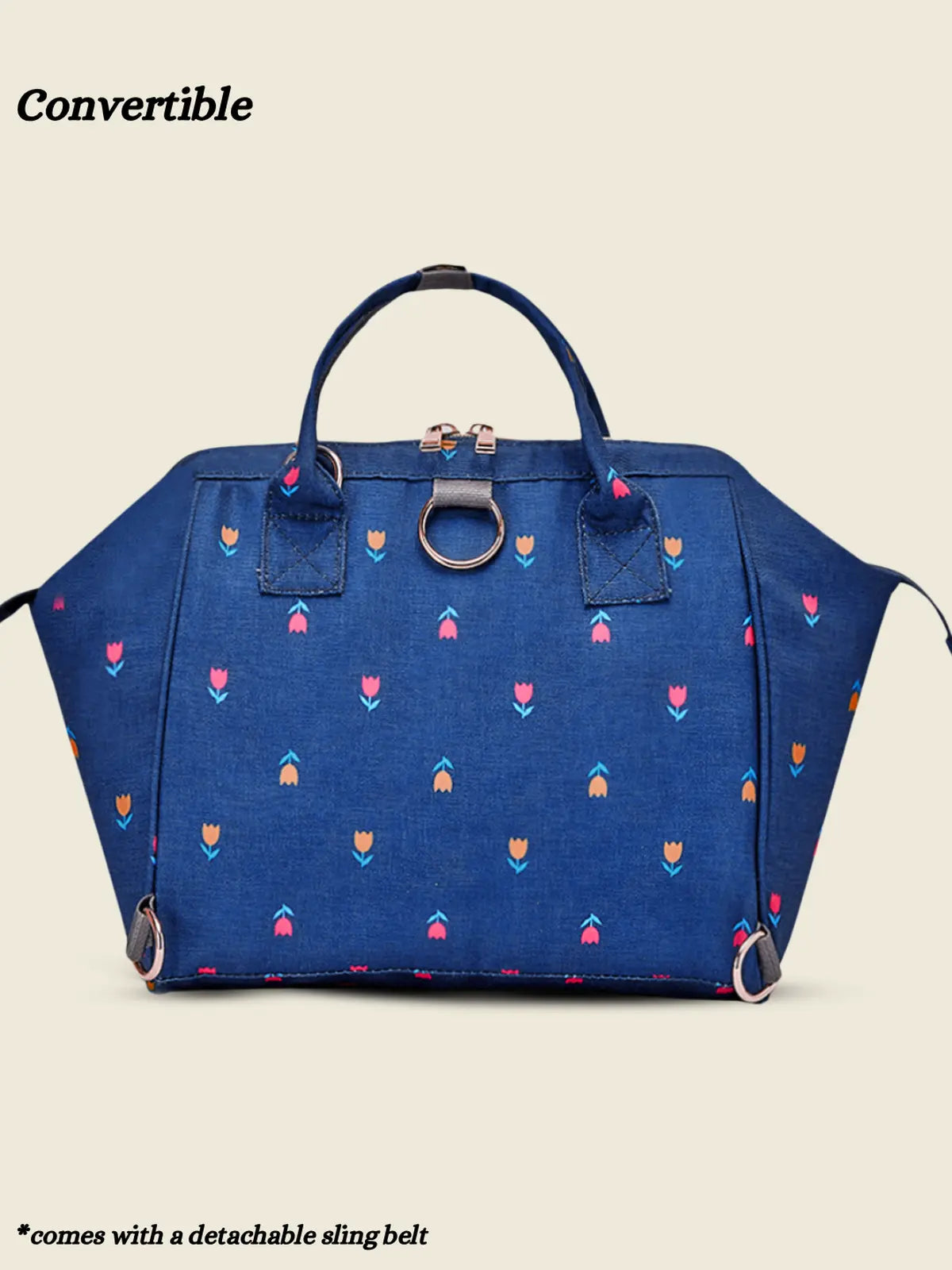 Itsy Bitsy Mini Diaper Bag - Florets