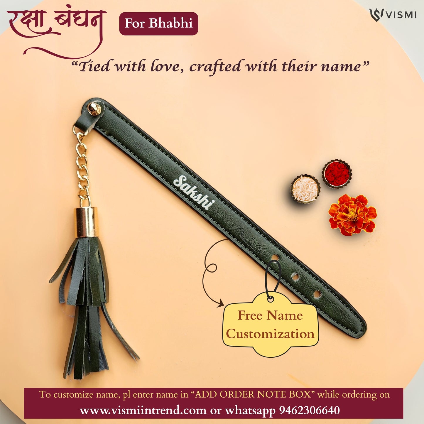 Customized Rakhi
