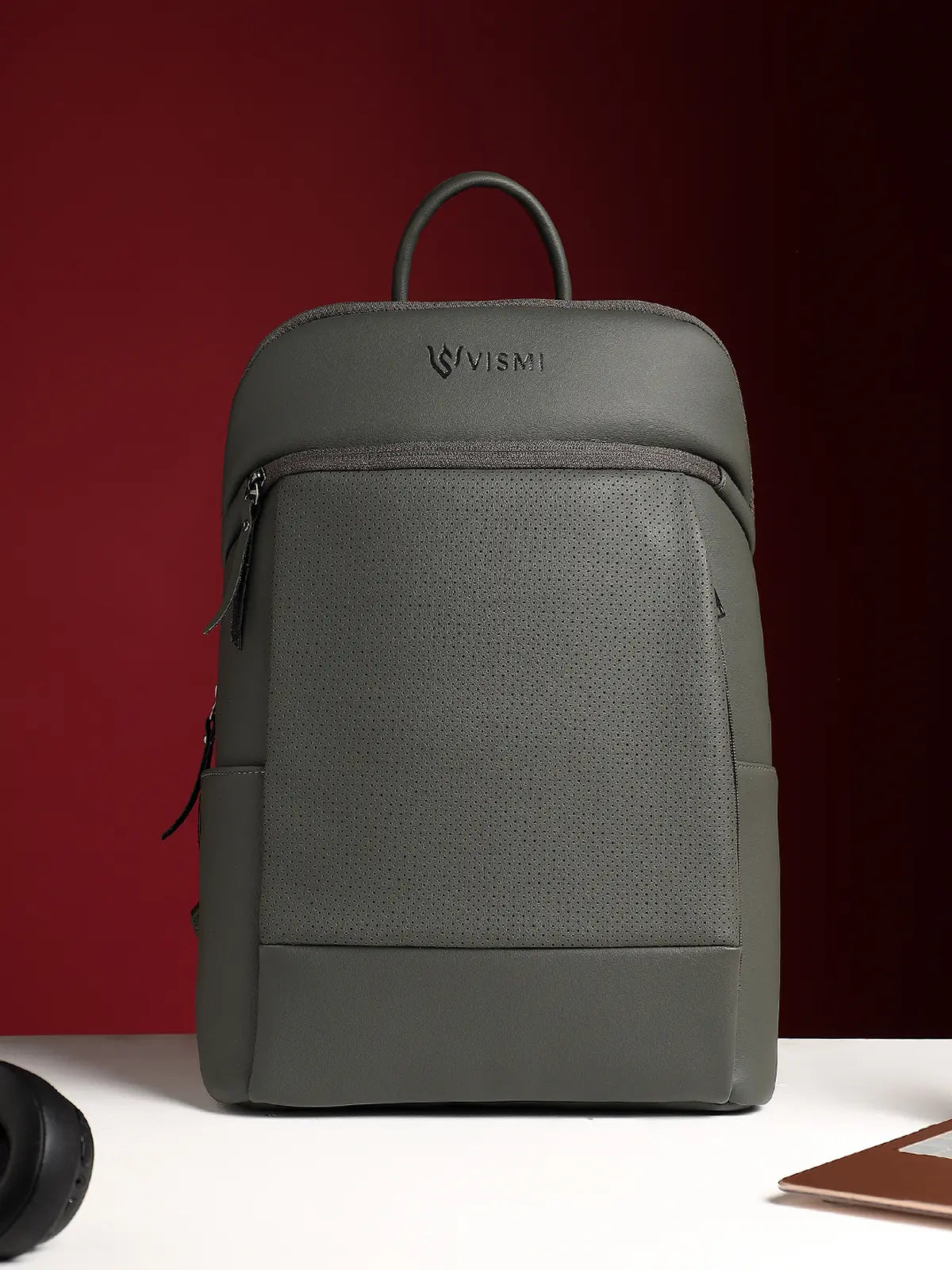 VISMIINTREND Executive Laptop Backpack - Grey