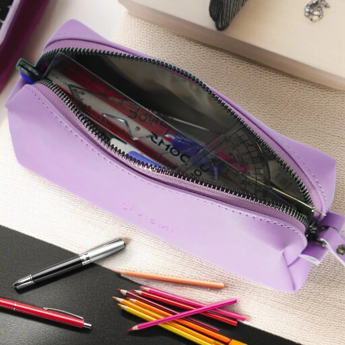 Timeless-Lavender-Round-Coin-Pouch-Leather