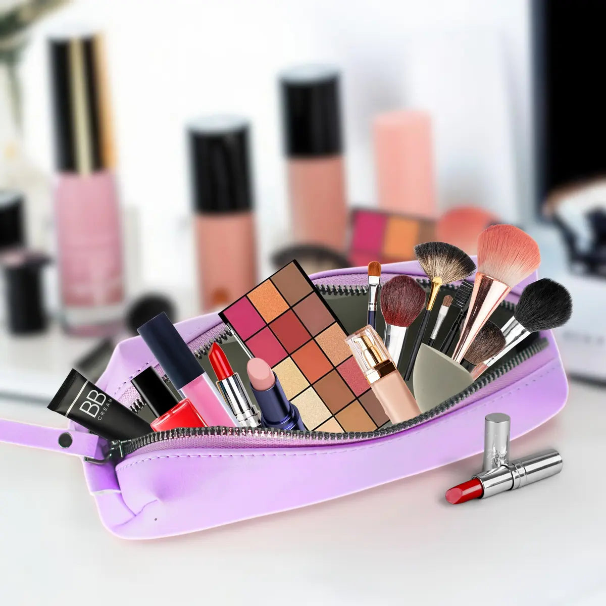 Small-Lavender-Leather-Coin-Wallet