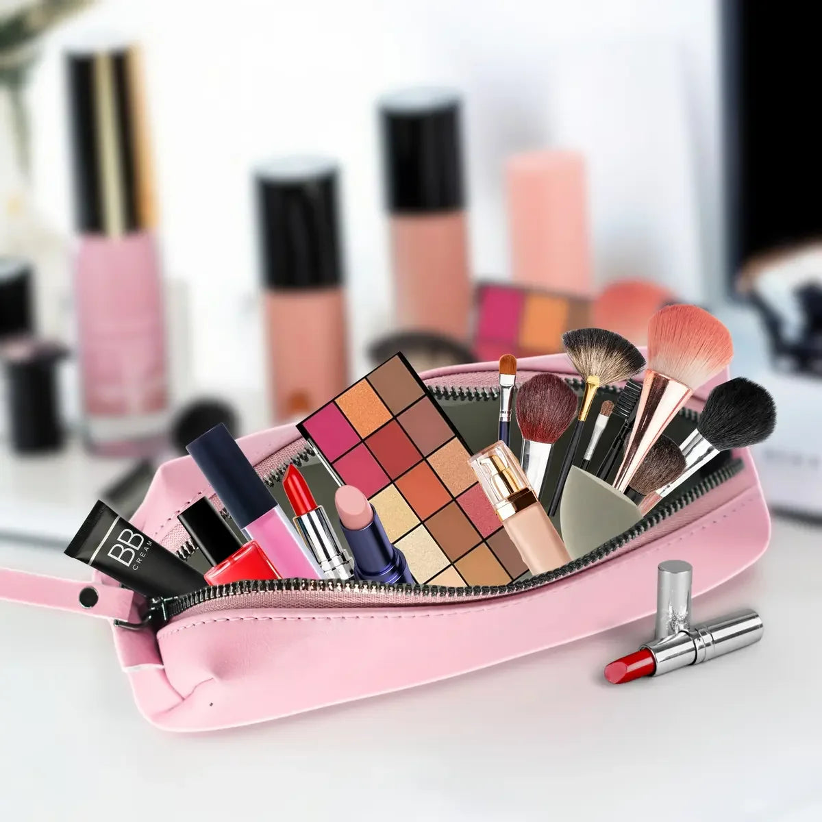 Small-Pink-Leather-Coin-Wallet