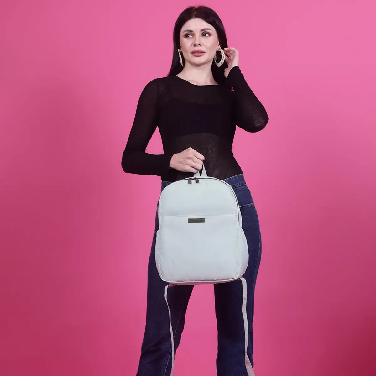 Everyday Essentials Women Backpack - Turquoise