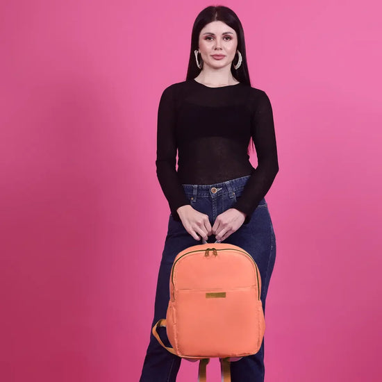 Everyday Essentials Women Backpack - Brick Orange