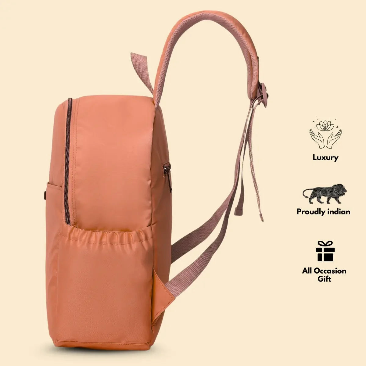 Everyday Essentials Women Backpack - Brick Orange