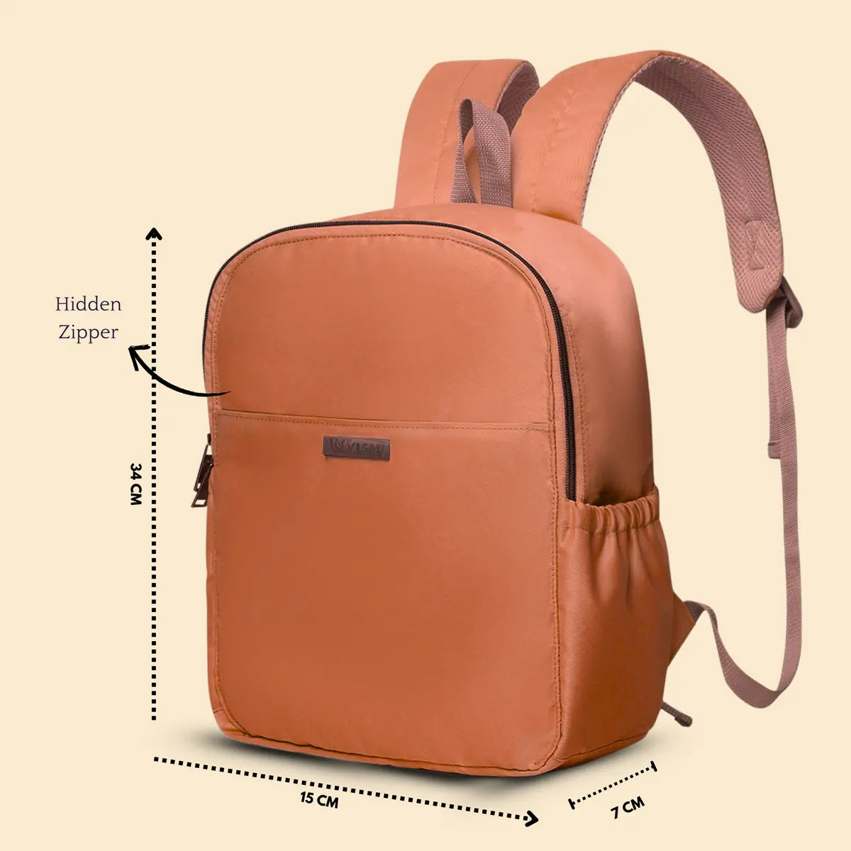 Everyday Essentials Women Backpack - Brick Orange