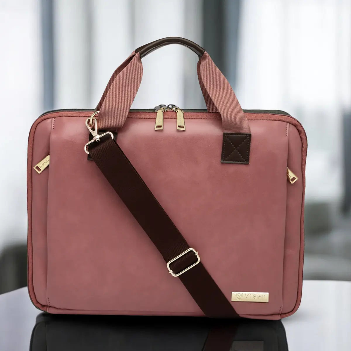 Special Rakhi Gift Combo - Laptop Bag + Satchel Handbag