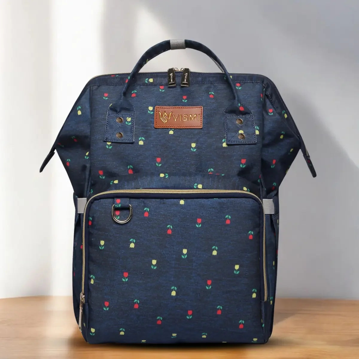 Snappy-Zappy-Backpack-Diaper-Bag-Navy-Blue