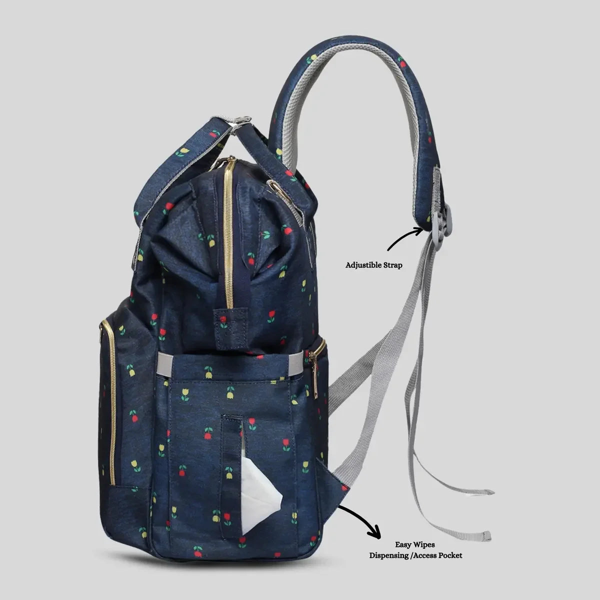 Durable-Navy-Blue-Backpack-Diaper-Bag