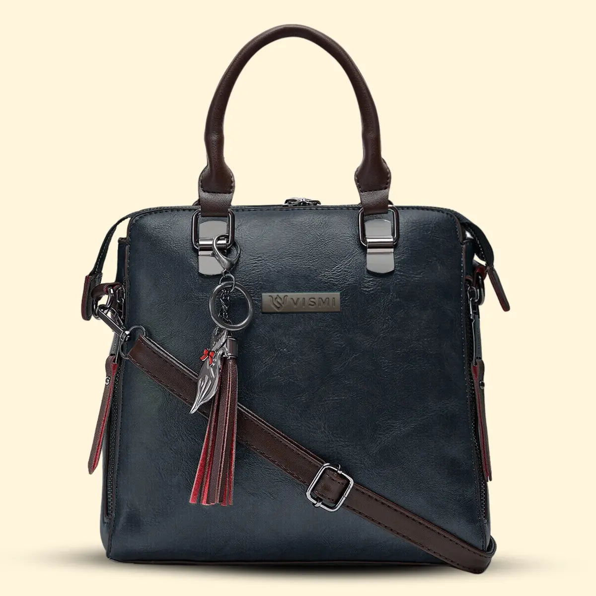 Timeless Elegance Satchel Handbag - Black