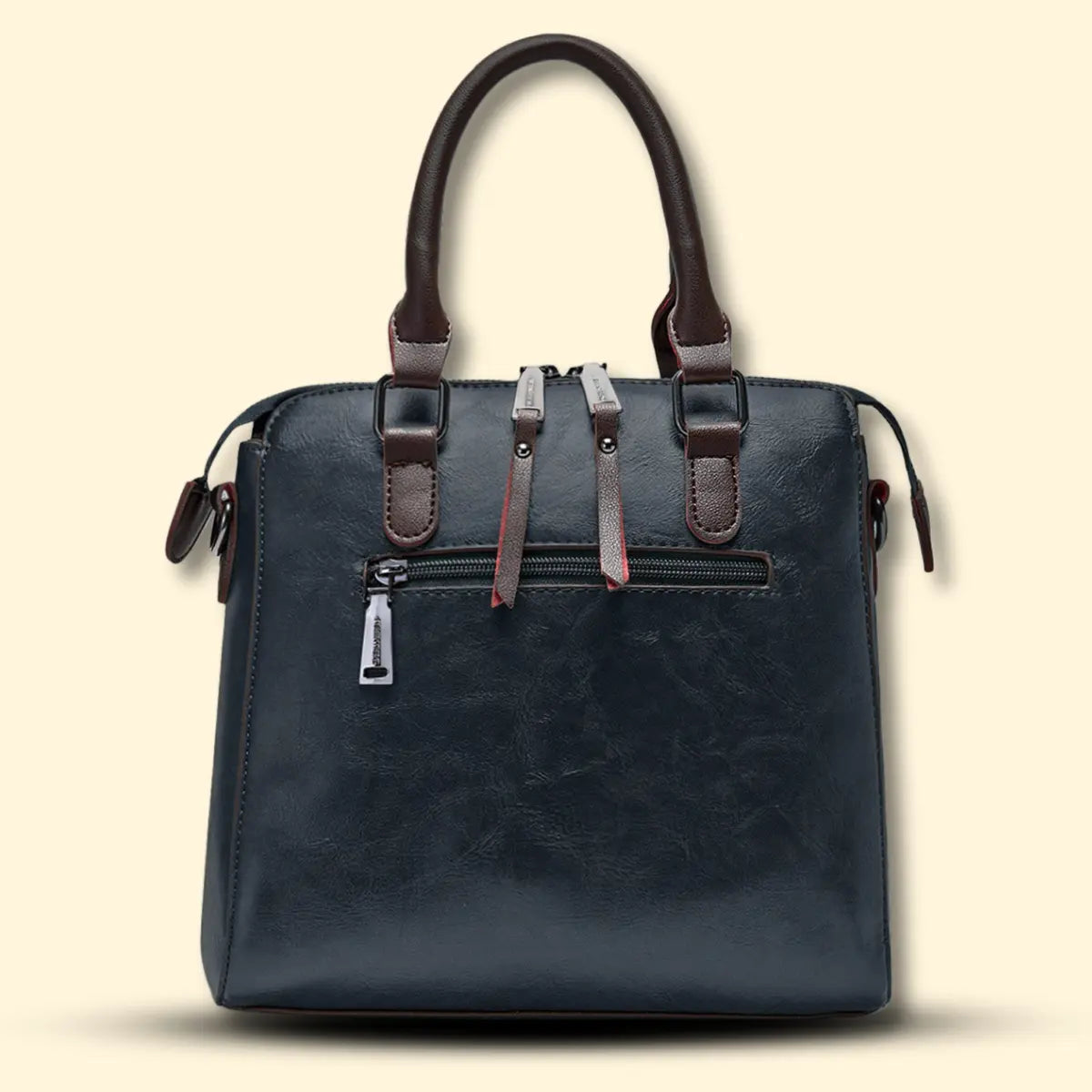 Timeless Elegance Satchel Handbag - Black