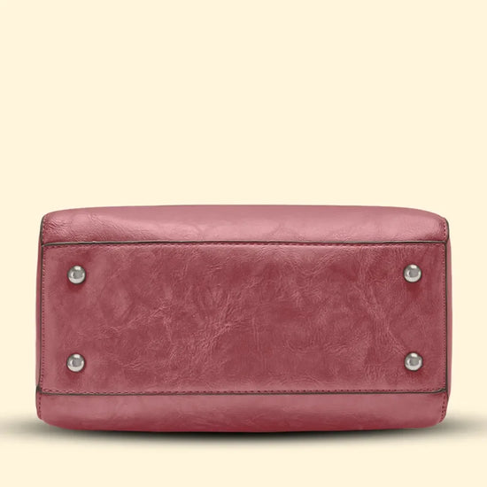 Timeless Elegance Satchel Handbag - Blush Pink