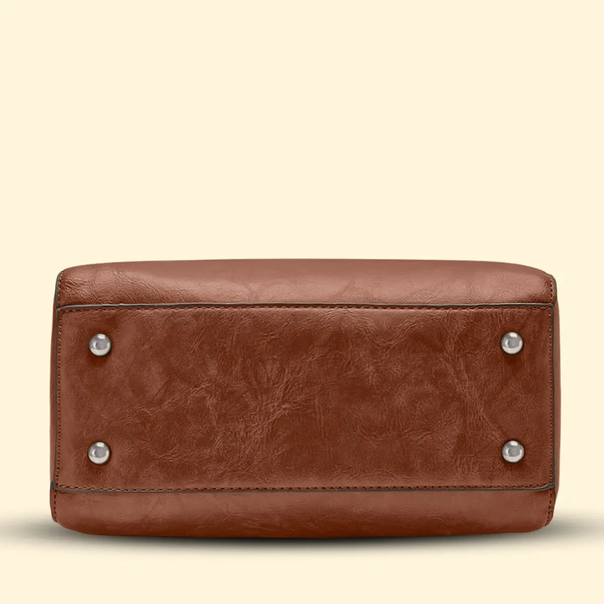 Timeless Elegance Satchel Handbag - Tan
